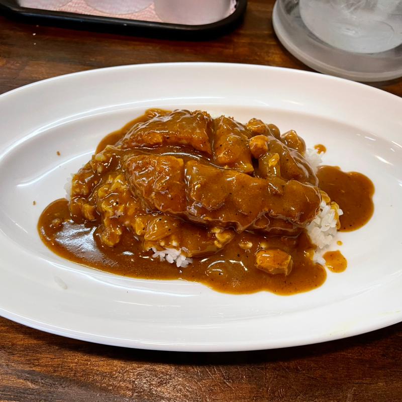 名物カツカレー 七分盛り(日乃屋カレー 神谷町店)