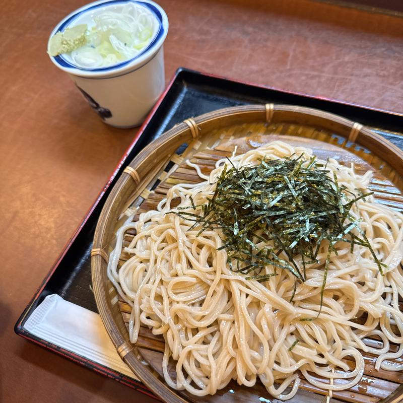 ざる蕎麦・大盛り(そば処 信州屋 渋谷店)
