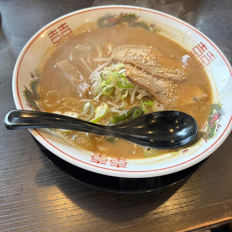 みそ豚骨ラーメン(風雲亭)