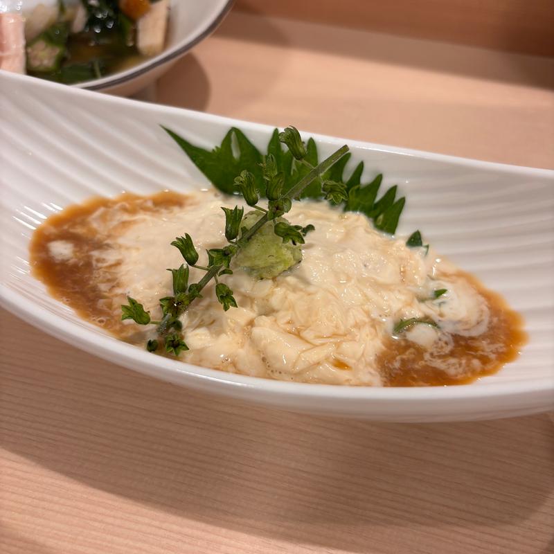 生湯葉　出汁醤油かけ(創作和食 旬華)