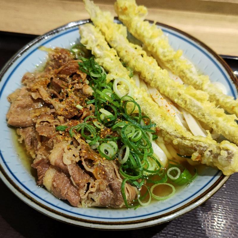 肉ごぼううどん(香川一福みなとみらい店)