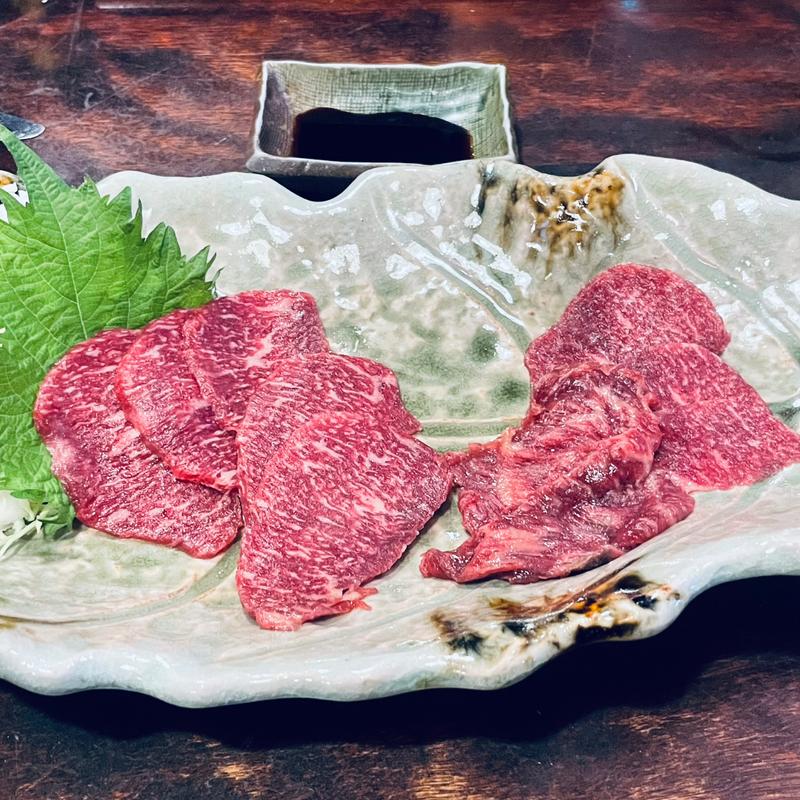 超極上馬刺し トロ  ハーフ(信州家 （しんしゅうや）)