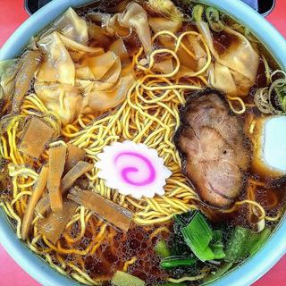 ワンタン麺 味濃いめ