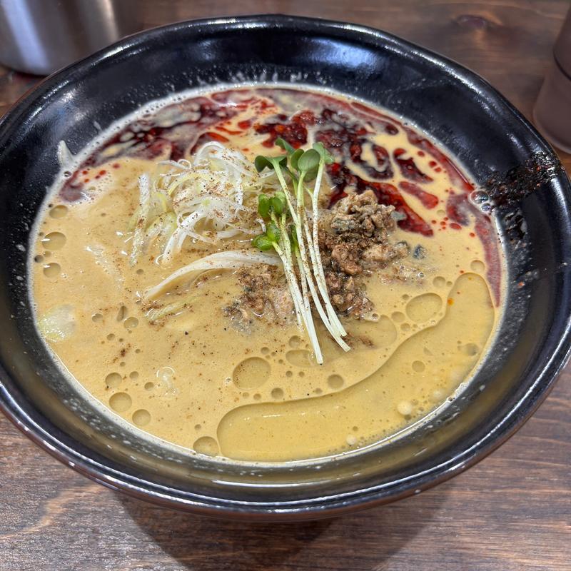 牡蠣担々麺(貝ガラ屋 町田)