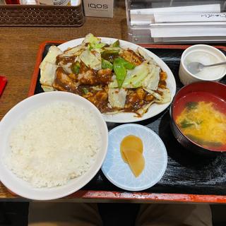 回鍋肉定食(狸小路飯店)