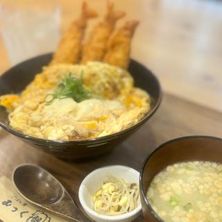 エビカツ丼（3本）(ごはん屋むっく)