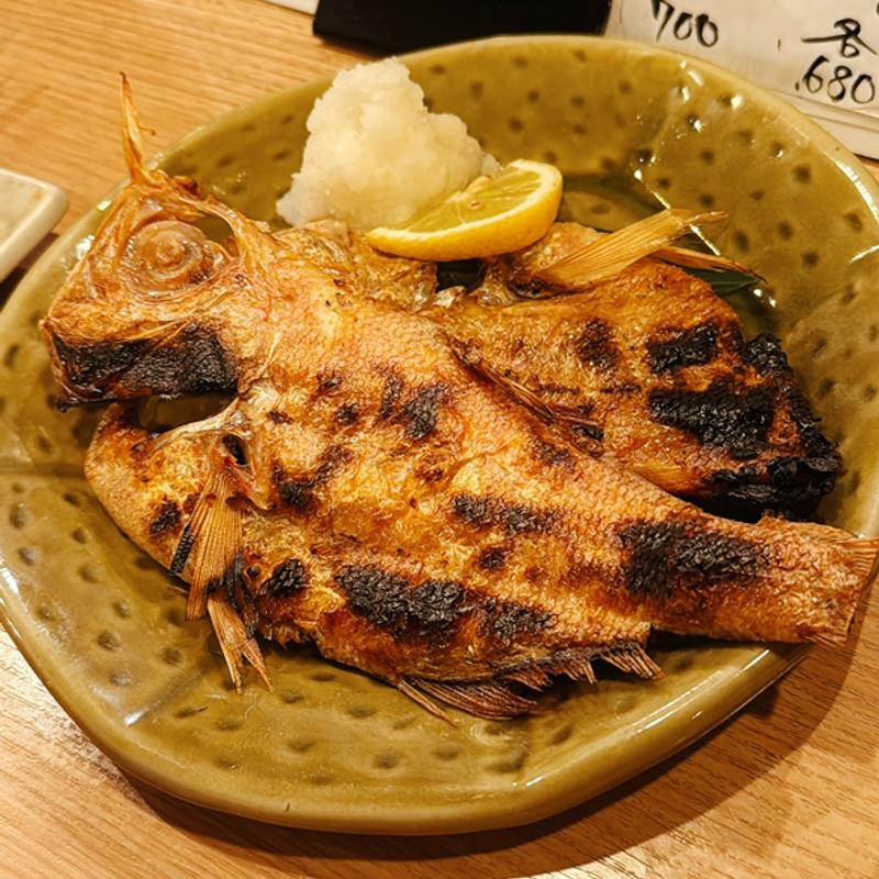 金目鯛のひらき(居腹じらいや)