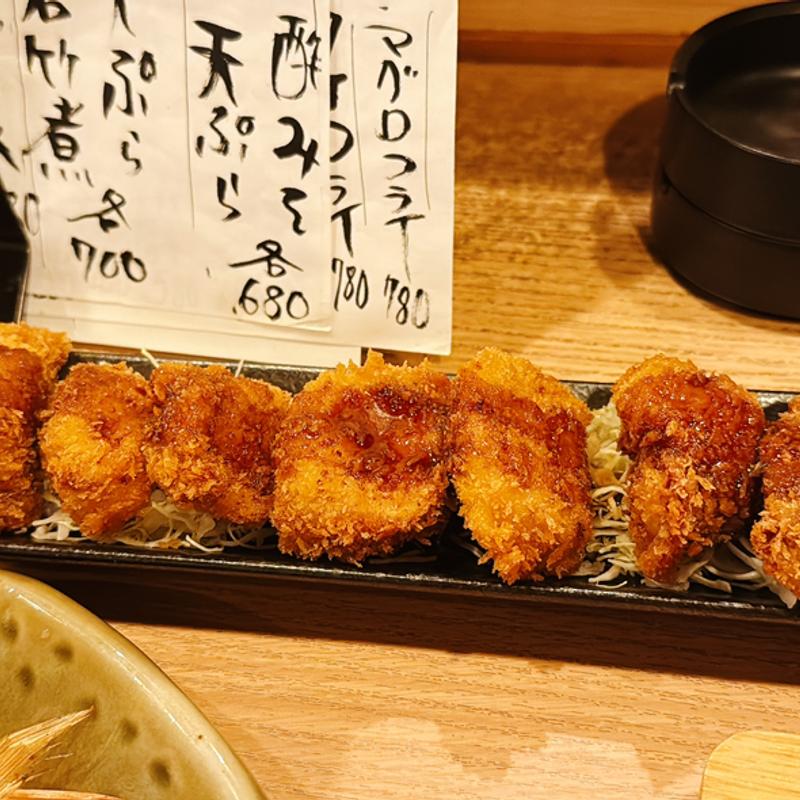 一口とんかつ(居腹じらいや)