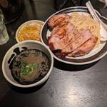 濃厚黒厚切ローストポークつけ麺(麺屋武蔵 武骨相傳)