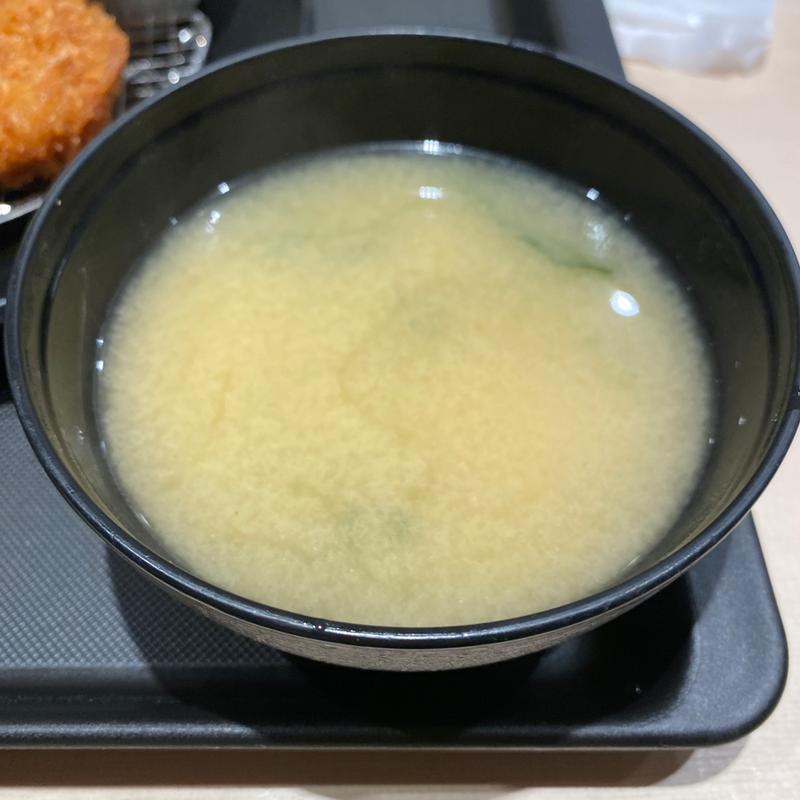 みそ汁(松のや 金岡店)