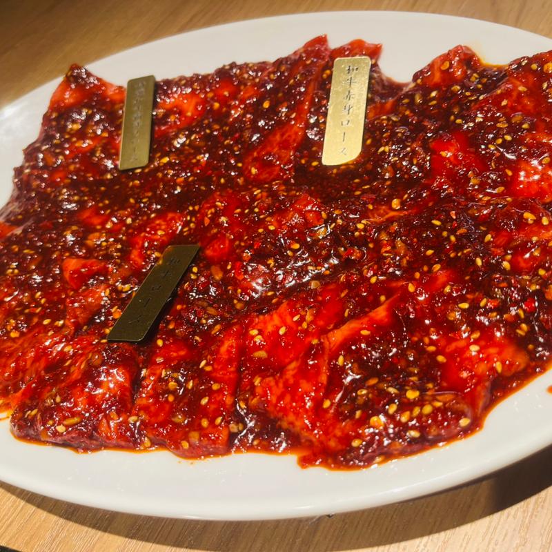 和牛赤身セット(焼肉 玄風館 離れ)