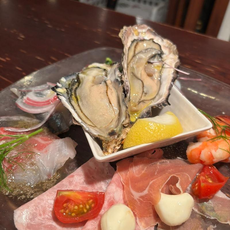 海の幸カルパッチョ(イタリアンバルウオキン池袋)