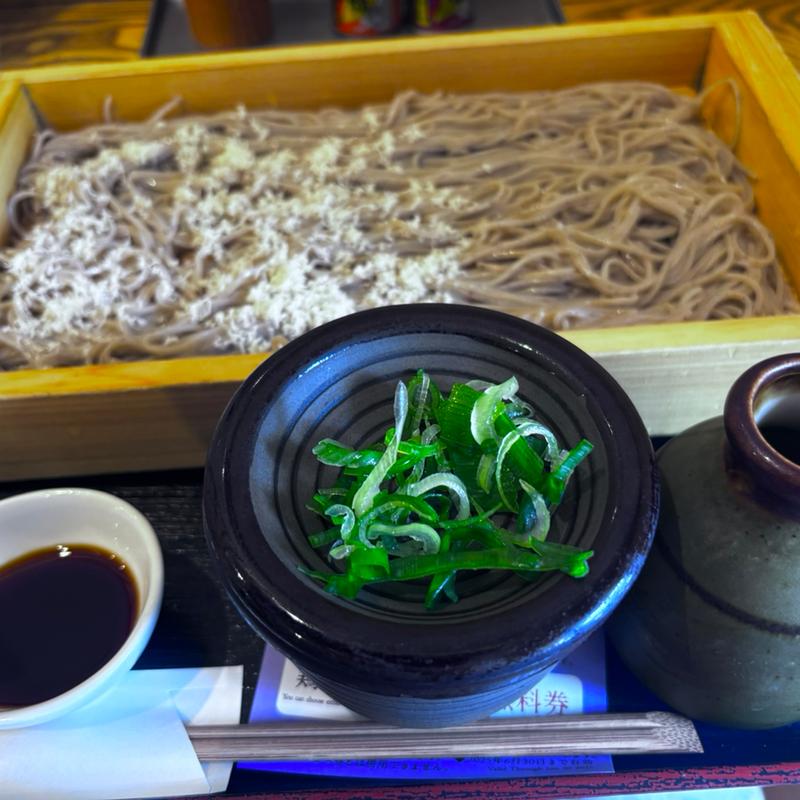 北海道雪わさび板そば(浅草橋 百そば)