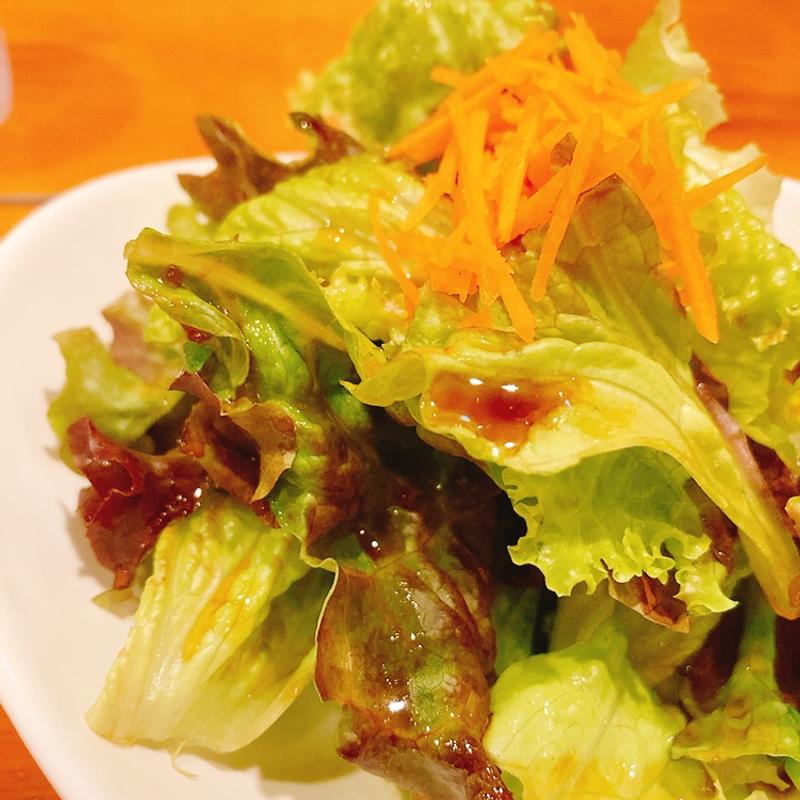 ミニチョレギサラダ(焼肉丼 みらく｜アクア広島バスセンター街店)