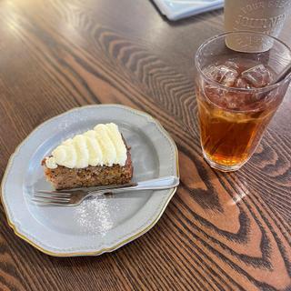 キャロットケーキ アイスティ