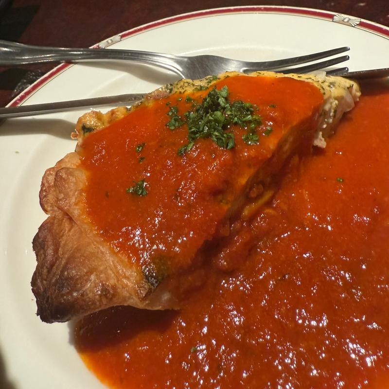 お豆腐のキッシュ(夕焼け飯店)