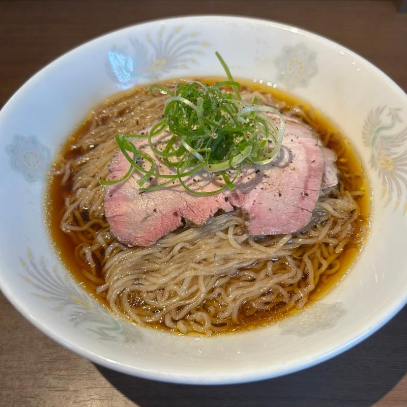 放牧どりのしょうゆそば(晴耕雨読)