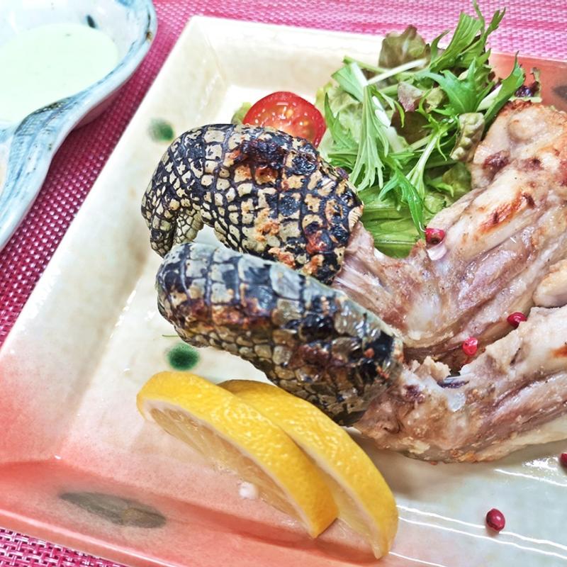 ワニシャンク(ワニ爪)のワイルド焼き(七つの月の夢 )