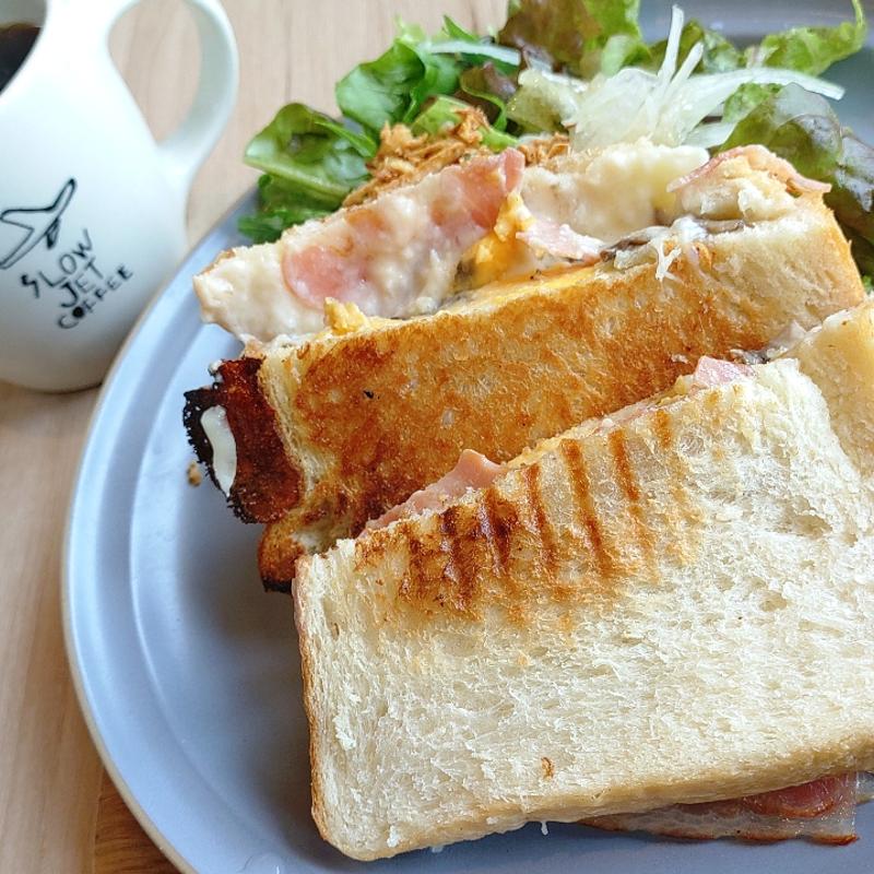 ホットツナサンド(SLOW JET COFFEE スロージェットコーヒー)