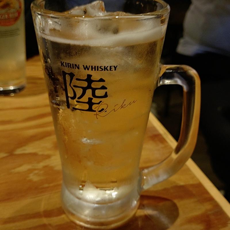 陸ハイボール(もつ焼き小江戸)