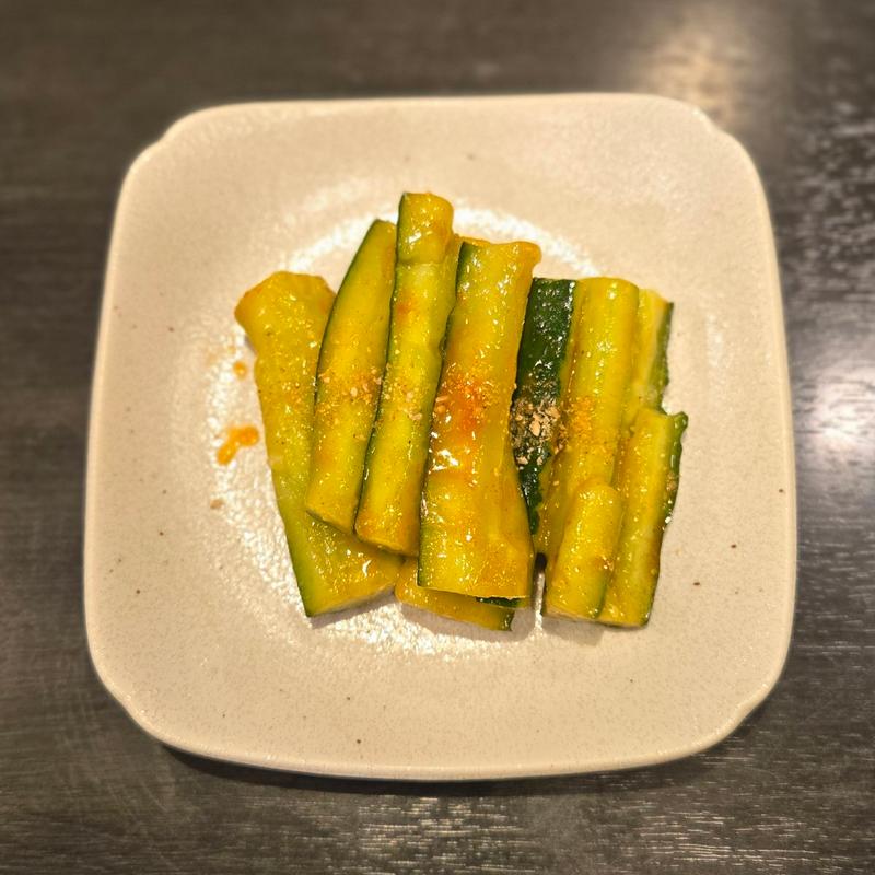 きゅうりのたたき(六六 鳥焼肉はじめましたの巻)