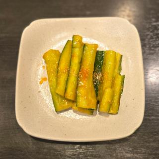 きゅうりのたたき(六六 鳥焼肉はじめましたの巻)