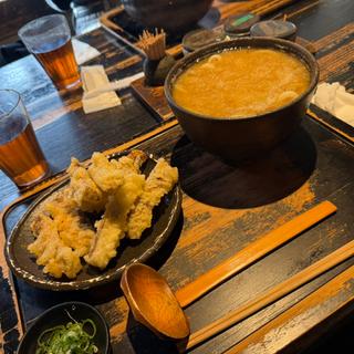 土ゴボウ天うどん(山元麺蔵 （やまもとめんぞう）)