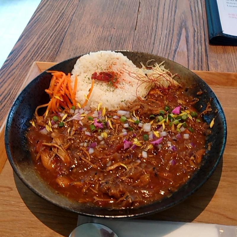 鶏と玉ねぎの無水カリー(@ Kitchen NIHONBASHI)