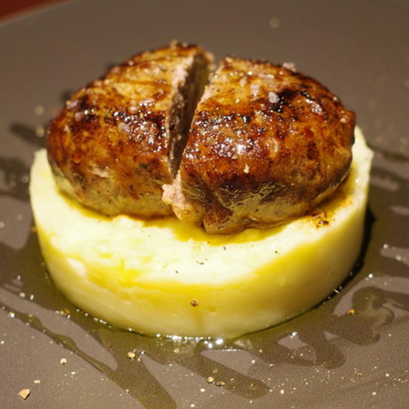 ハンバーグ(Dos Tios)