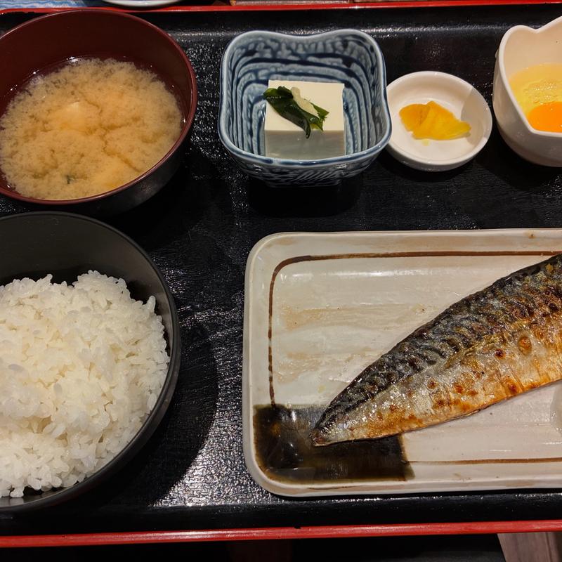 さば塩焼き定食(白鳥 本町店)
