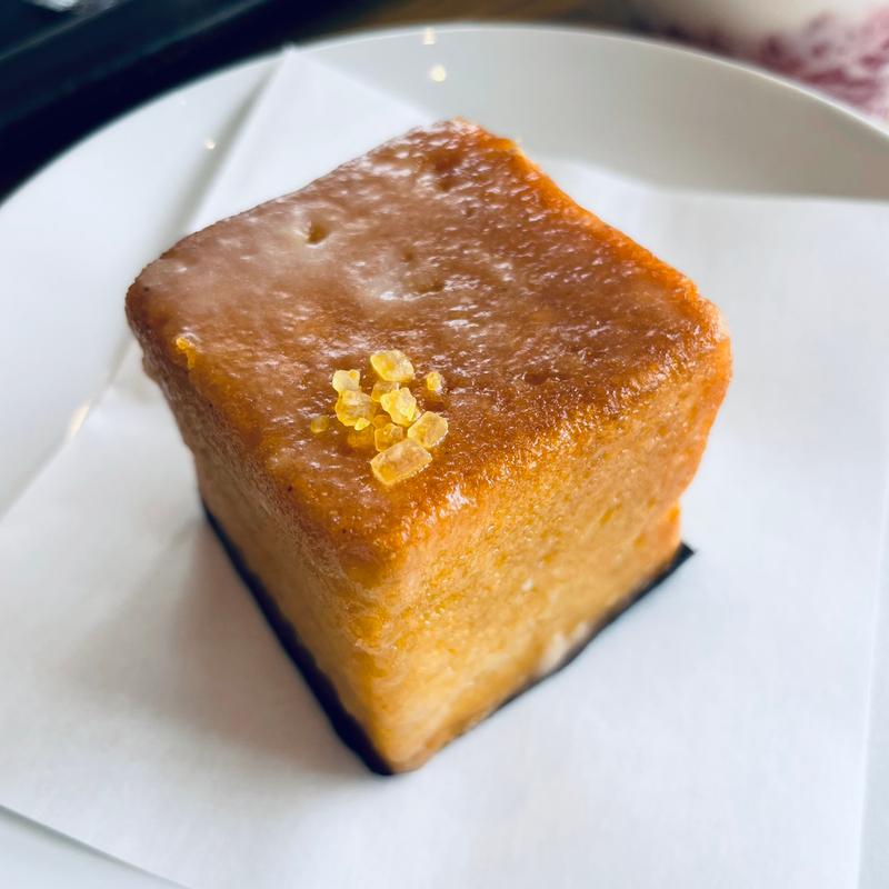 レモンキューブケーキ(スターバックス・コーヒー TSUTAYA 松本庄内店 )