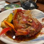翁ヒメジ（オジサン）の煮付け