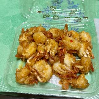 カニのガーリックバターソース