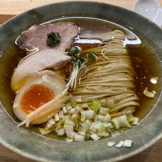 貝醤油ラーメン(だしと小麦の可能性 だしかの)