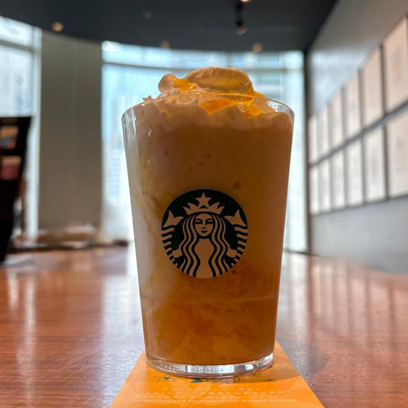 オリエンタルマンゴー&ティーフラペチーノ(スターバックスコーヒー 日本橋高島屋Ｓ.Ｃ.5階店)