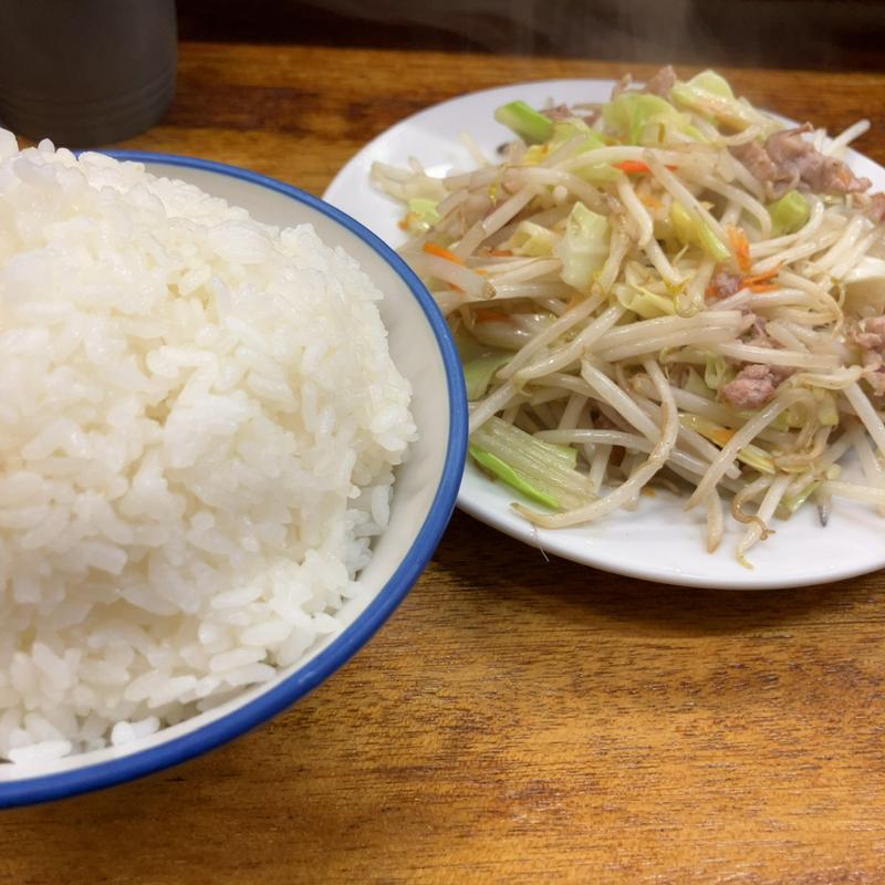 肉野菜いため定食(こづち)