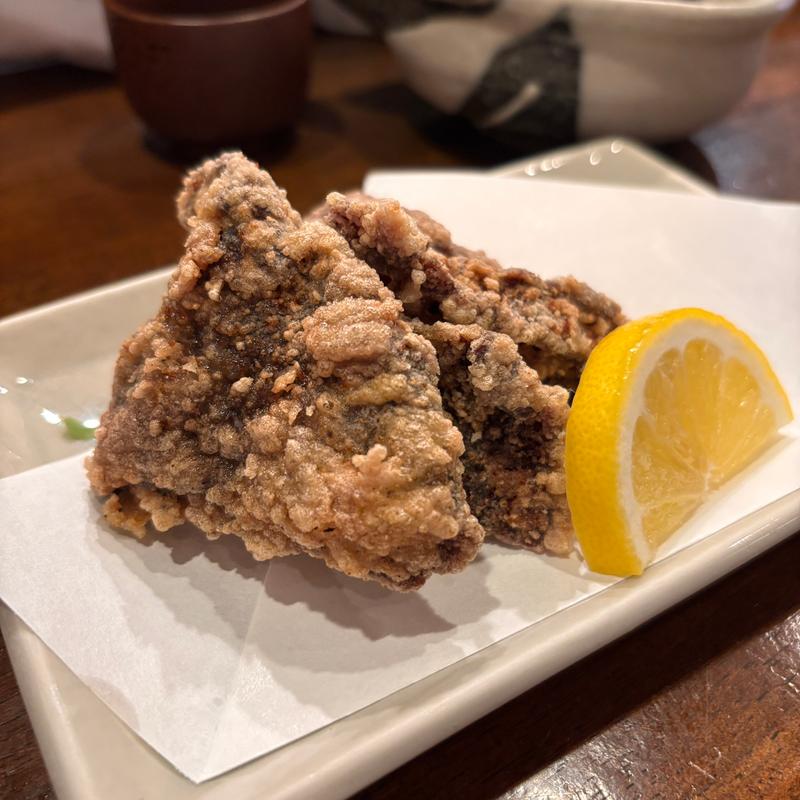 鯨の竜田揚げ(寿司厨房 六山)