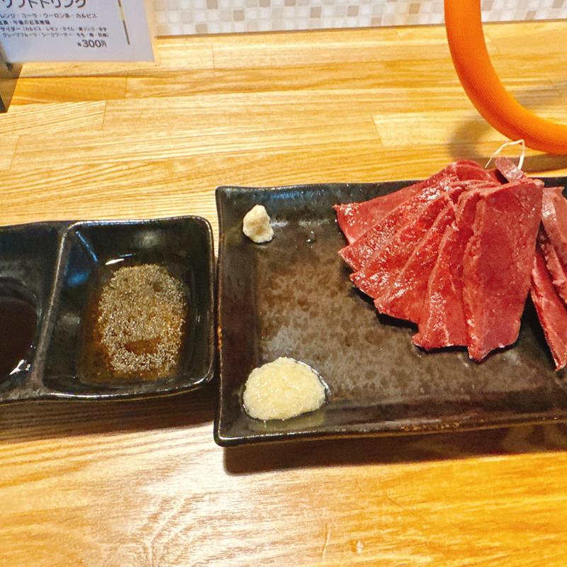 ハツ刺(網走 生ラムジンギスカンフラミンゴ)