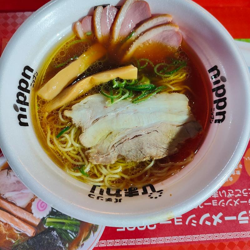 上州地鶏の極上醤油らーめん(らーめんダイニング 庵 )