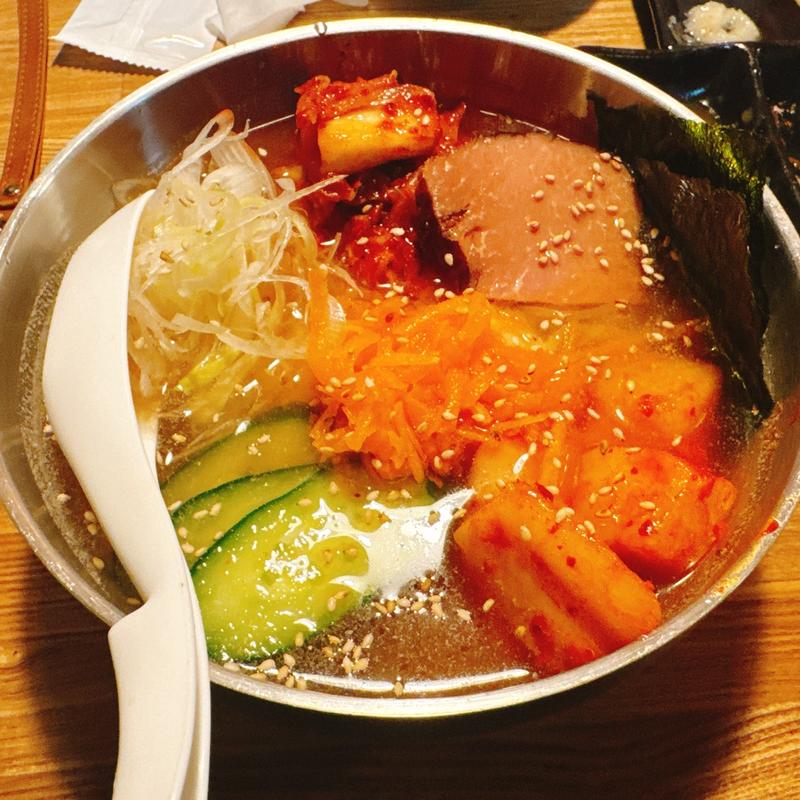 冷麺(網走 生ラムジンギスカンフラミンゴ)