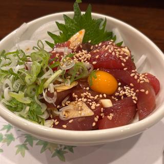 カツオのユッケ