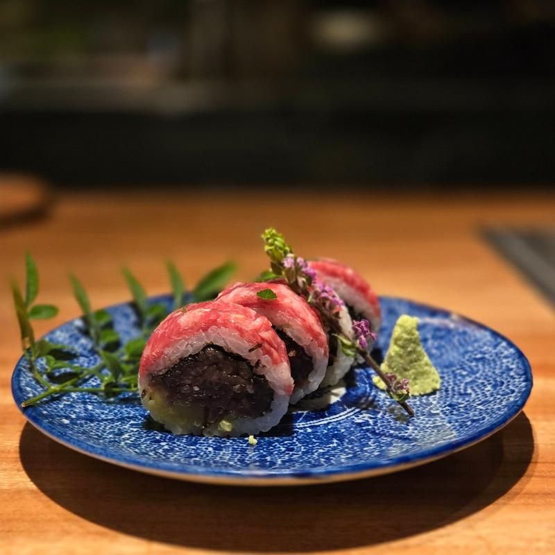 とろたく巻(㐂舌響 KITAN HIBIKI YAKINIKU&STEAK)