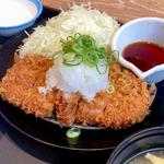 国産雪国育ち鬼おろしポン酢ロースかつ定食 クーポン割引