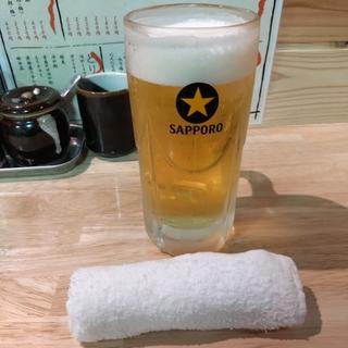 生ビール(大衆酒場 といろ)
