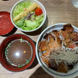 豚丼セット　ごはん少なめ