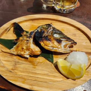 しまあじカマ、かしら(居酒屋くんか)