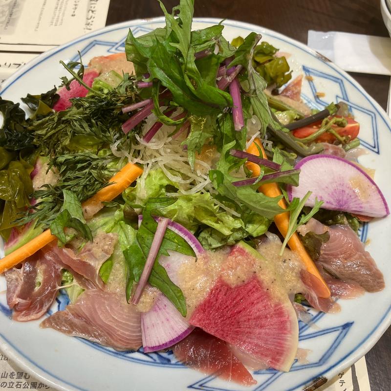 サラダセット(マーロウ 秋谷本店)