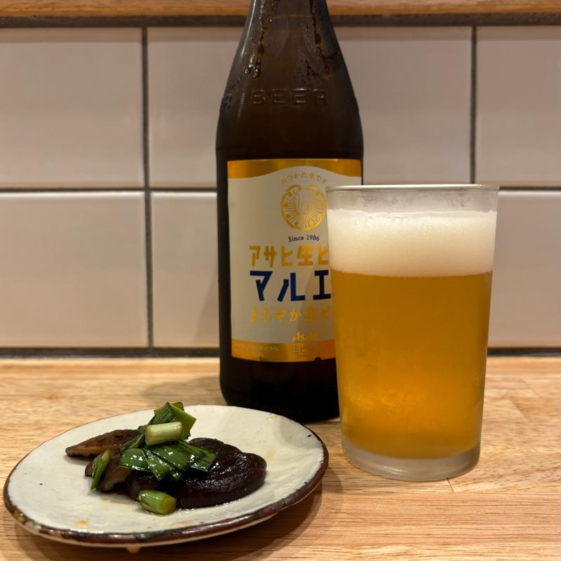 マルエフ中瓶(だしと麺 遊泳)