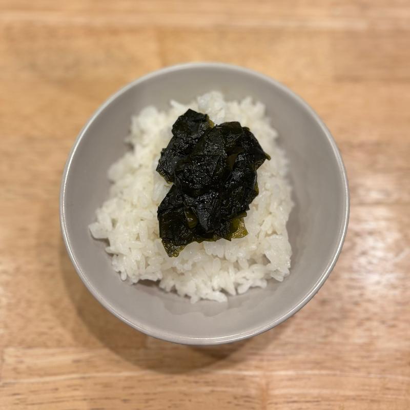 ごはん(自家製佃煮付き)(だしと麺 遊泳)