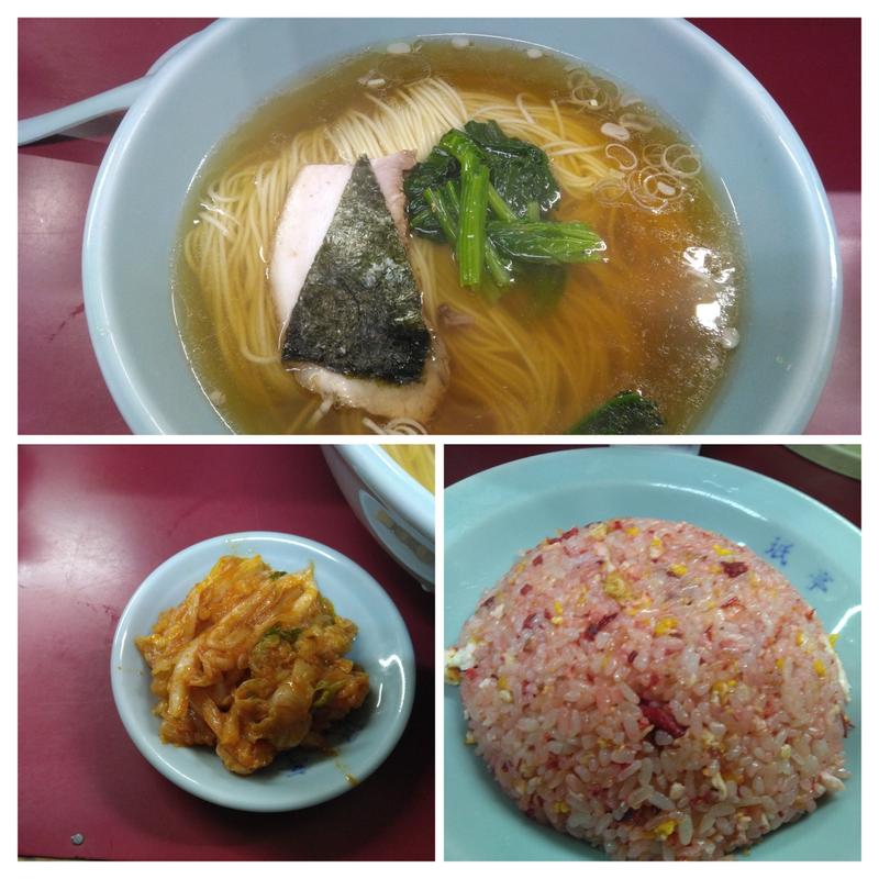 ラーチャンセット(ラーメン普通盛り)(みん亭 (珉亭))